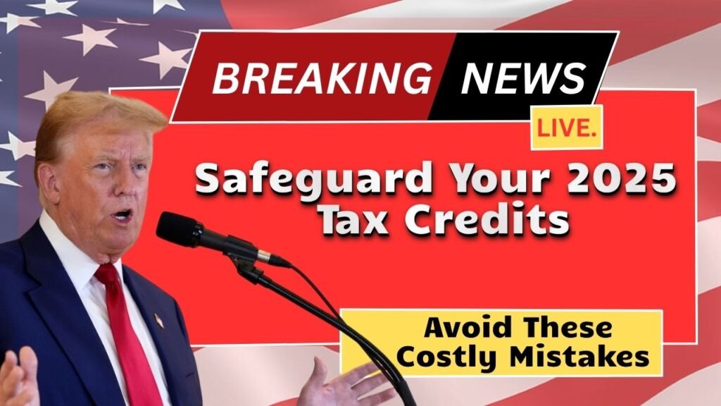 Safeguard Your 2025 Tax Credits – Avoid These Costly Mistakes!