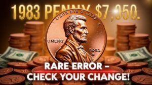 Rare 1983 Lincoln Penny Error Worth $7,050 – Check Your Change Now!