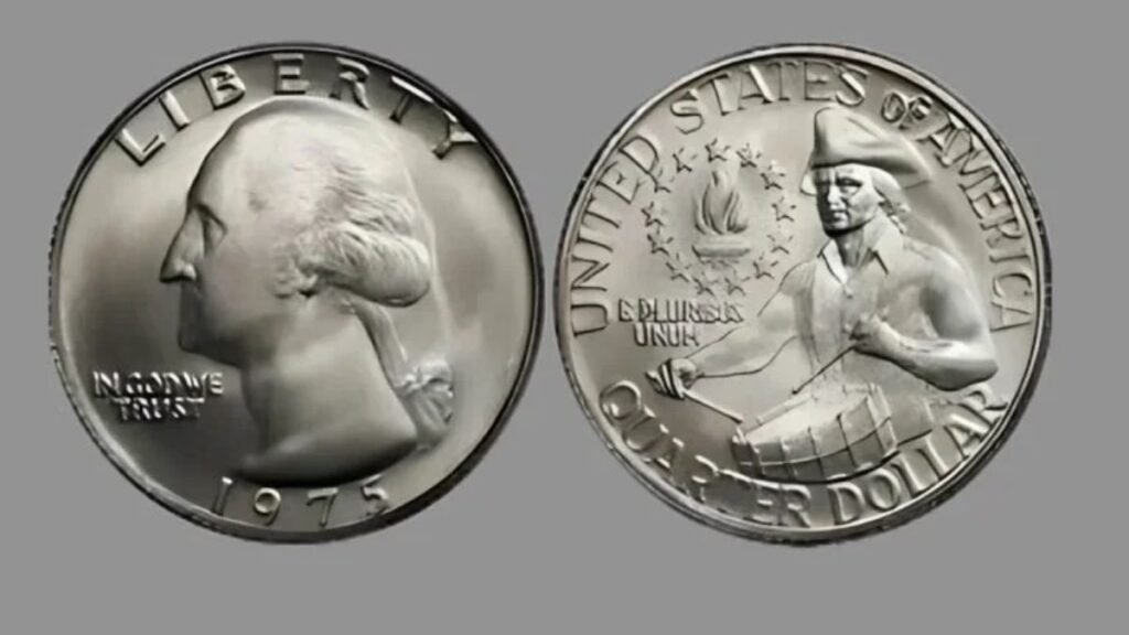 1975 Quarter with No Mint Mark