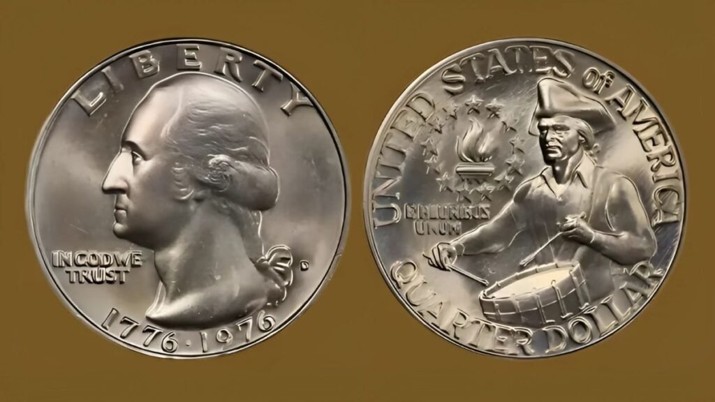 1976-D Quarter with Doubled Die Reverse