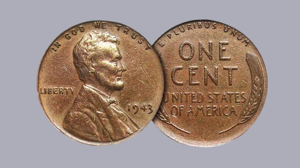 3. 1943 Copper Penny