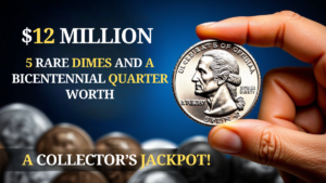 5 Rare Dimes and a Bicentennial Quarter Worth $12 Million Each – A Collector’s Jackpot!