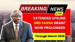 Extended Lifeline: SRD SASSA Grant Now Prolonged Through March 2026