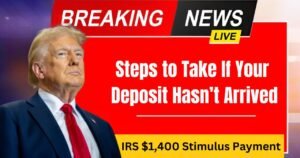 IRS $1,400 Stimulus Payment: Steps to Take If Your Deposit Hasn’t Arrived