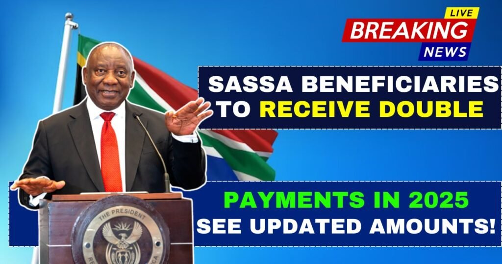 SASSA Beneficiaries to Receive Double Payments in 2025